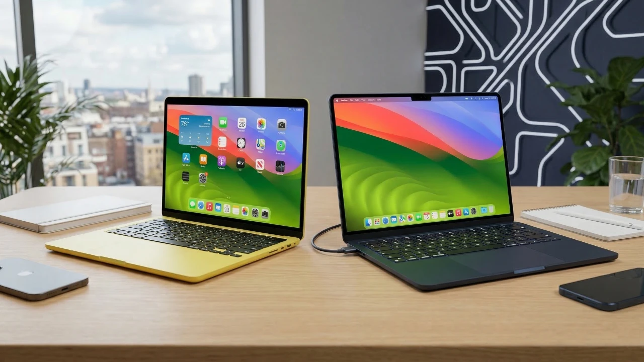 MacBook Neo vs MacBook Air M5: Qual você deve comprar em 2026?