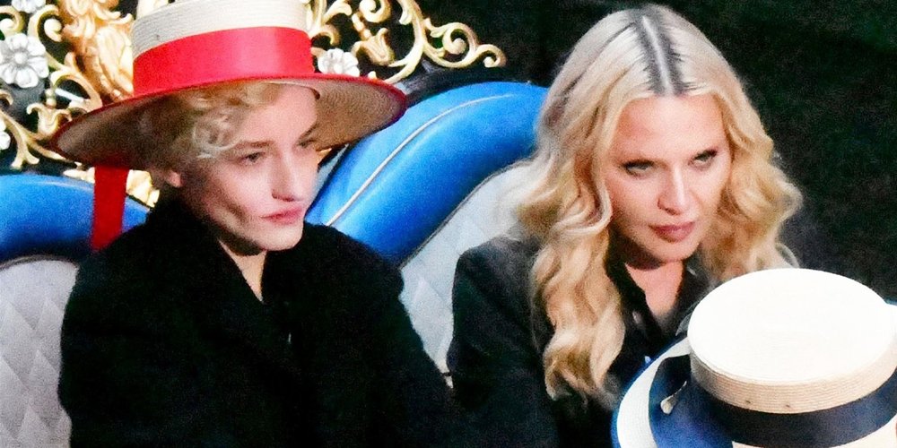 Madonna e Julia Garner filmam em uma gôndola em Veneza durante as filmagens da 2ª temporada de ‘The Studio’ | Julia Garner, Madonna, O Estúdio | Notícias e fofocas sobre celebridades | Entretenimento, fotos e vídeos