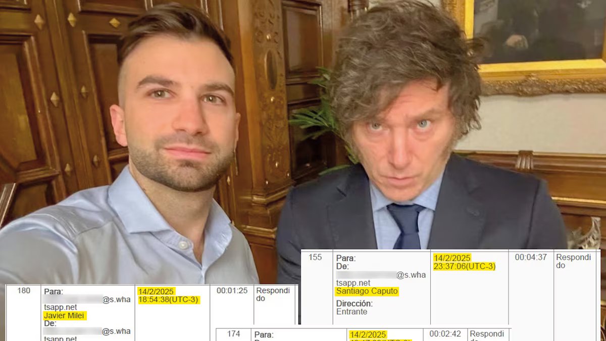 Mais de 35 ligações de Noveli com Miley, sua irmã e Santiago Caputo para o lançamento de $LIBRA