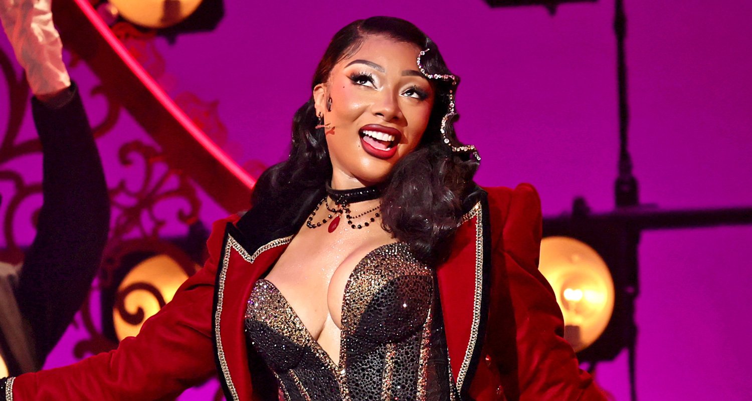 Megan Thee Stallion faz estreia na Broadway em ‘Moulin Rouge’ e levanta o público com chamada ao palco para apresentação de rap – assista agora! | Broadway, garanhão de Megan Thee, Moulin Rouge | Notícias e fofocas sobre celebridades | Entretenimento, fotos e vídeos