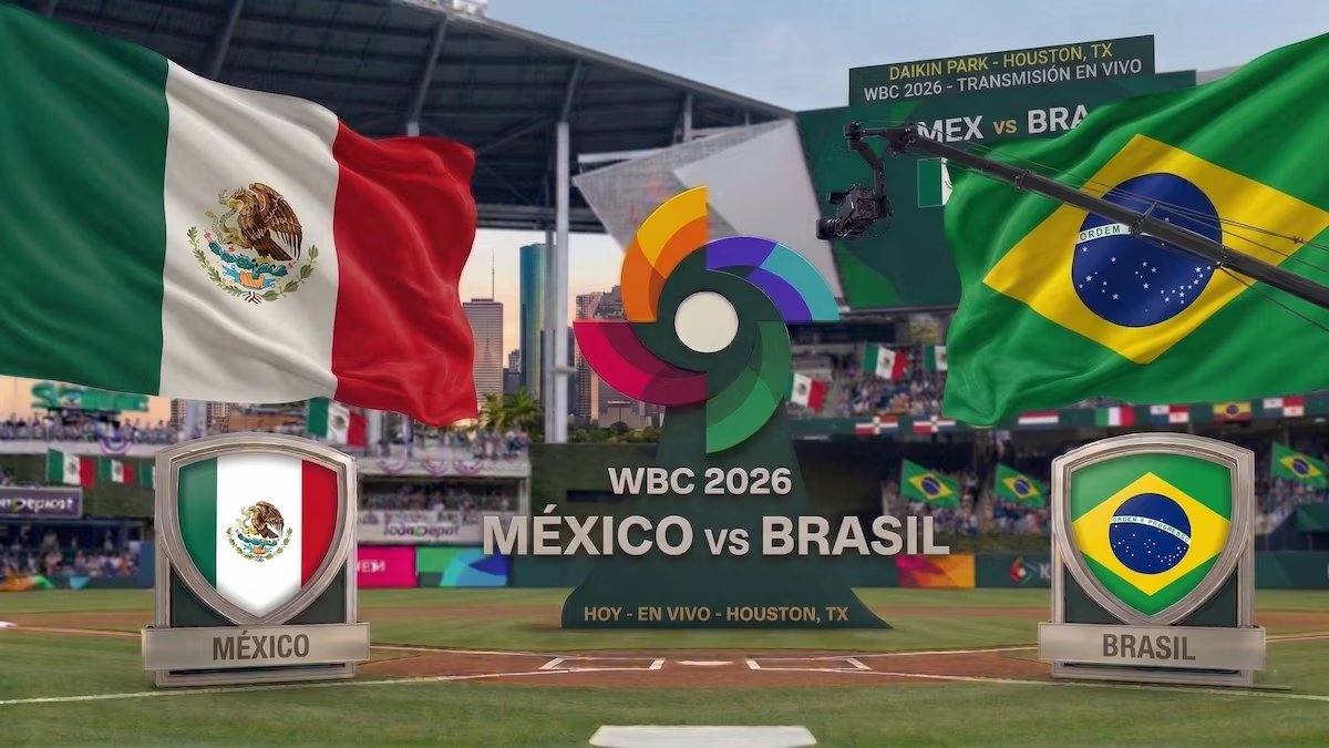 México x Brasil. horário, transmissão e como assistir ao 2026 World Baseball Classic ao vivo em Houston
