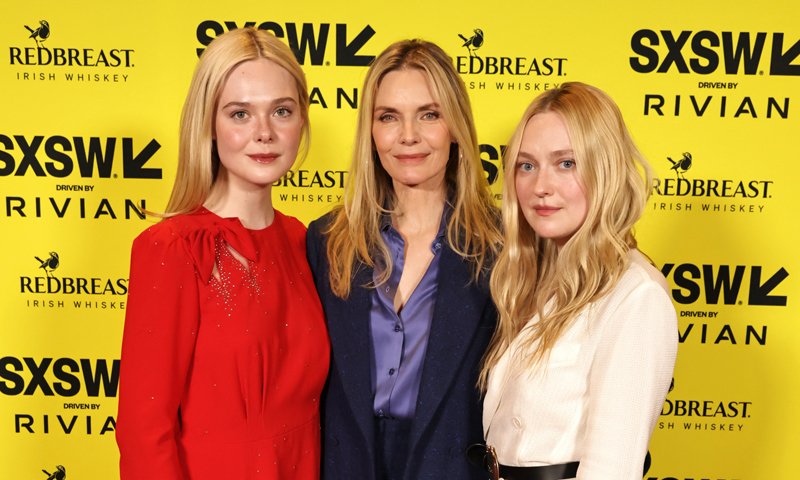 Michelle Pfeiffer se reúne com as duas irmãs Fanning ao estrear nova série com Elle no SXSW 2026 | Dakota Fanning, Elle Fanning, Margo tem problemas com dinheiro, Michelle Pfeiffer | Notícias e fofocas sobre celebridades | Entretenimento, fotos e vídeos