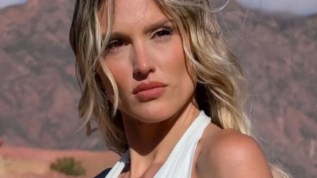 Nicole Pokovy, a noiva que se casou na área protegida de Salta.