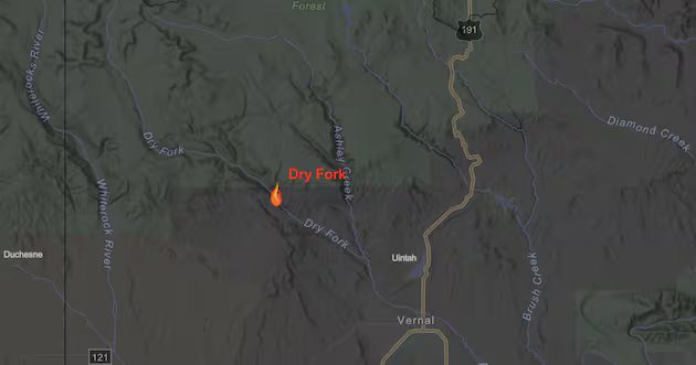 Novo incêndio queima 50 acres perto de Vernal – Deseret News