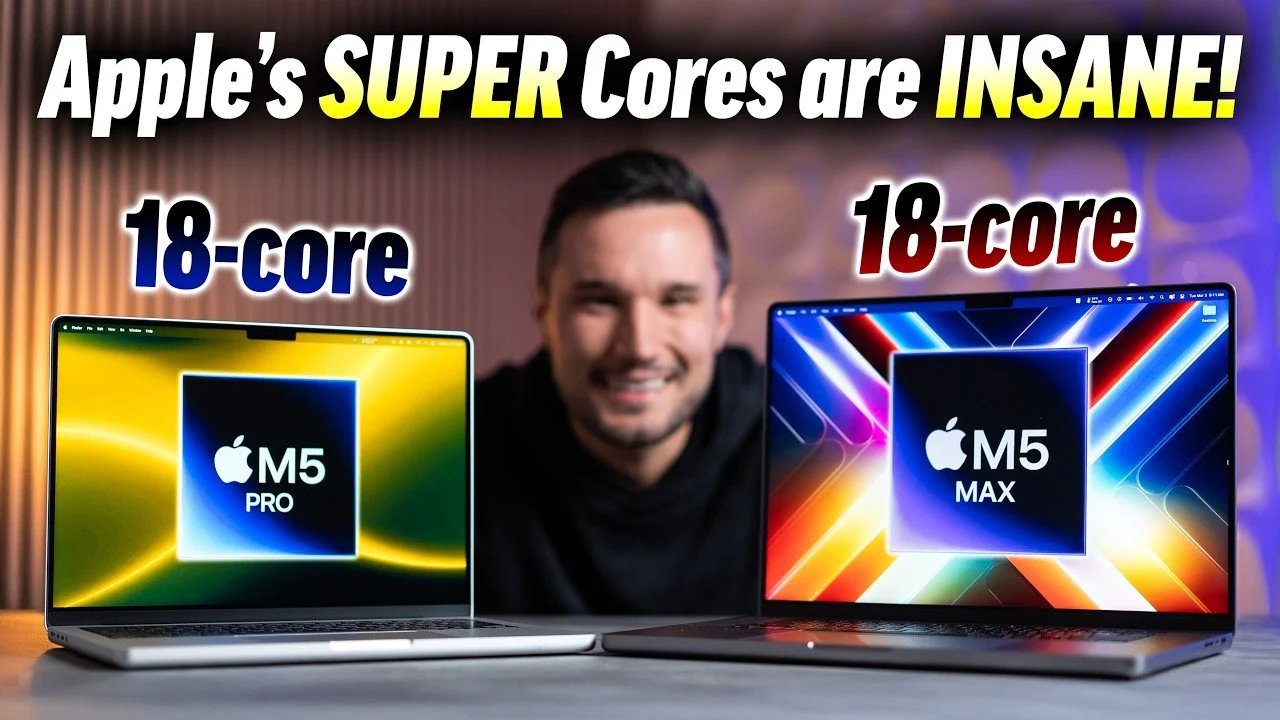 O M5 Pro e o Max MacBook Pro valem a pena?