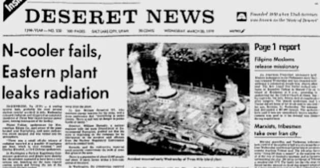 O acidente de Three Mile Island em 1979 afetou o crescimento da energia nuclear nos Estados Unidos – Deseret News