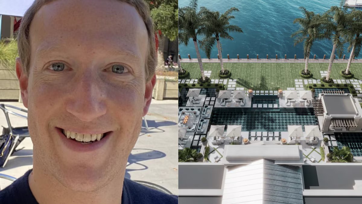 O histórico de Mark Zuckerberg em Miami e o preço excessivo de sua mansão no “bunker dos bilionários”.