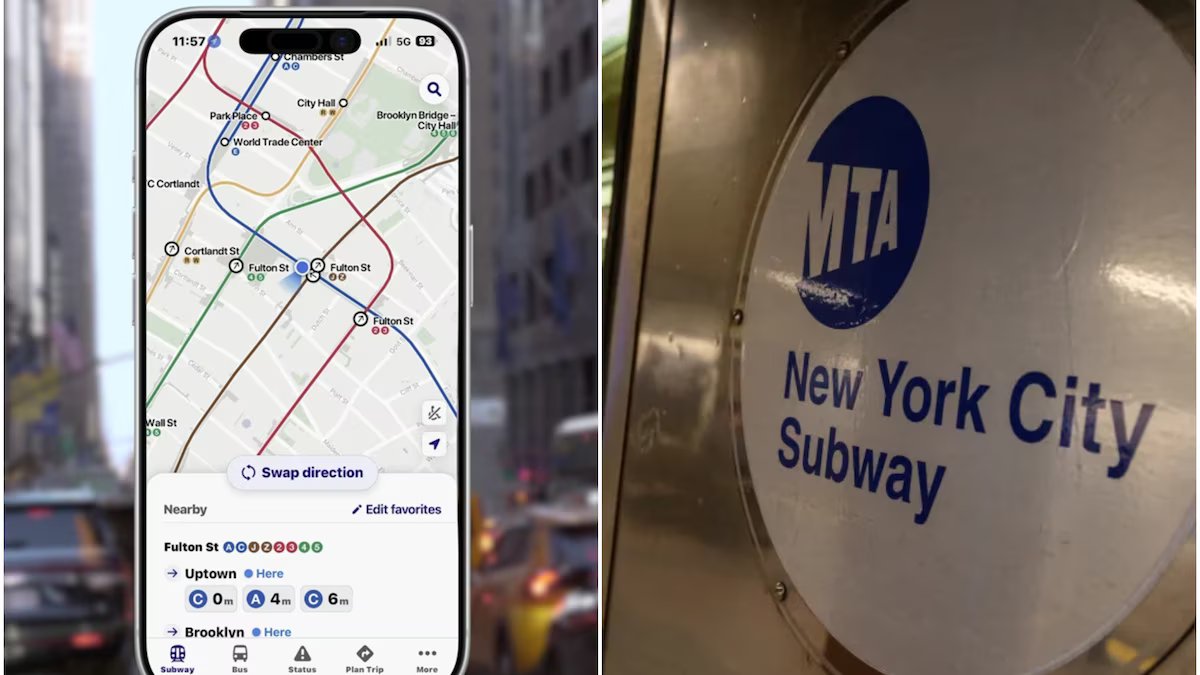 O novo aplicativo MTA de Nova York permite rastrear trens e ônibus em tempo real enquanto eles trabalham