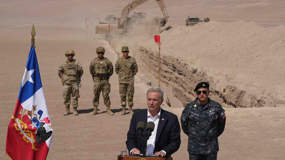 O polêmico canal fronteiriço anti-imigração marca a primeira semana do governo de Caste