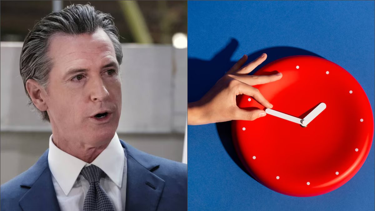 O último verão de Gavin Newsom como governador da Califórnia. Quando retorna ao horário de verão?