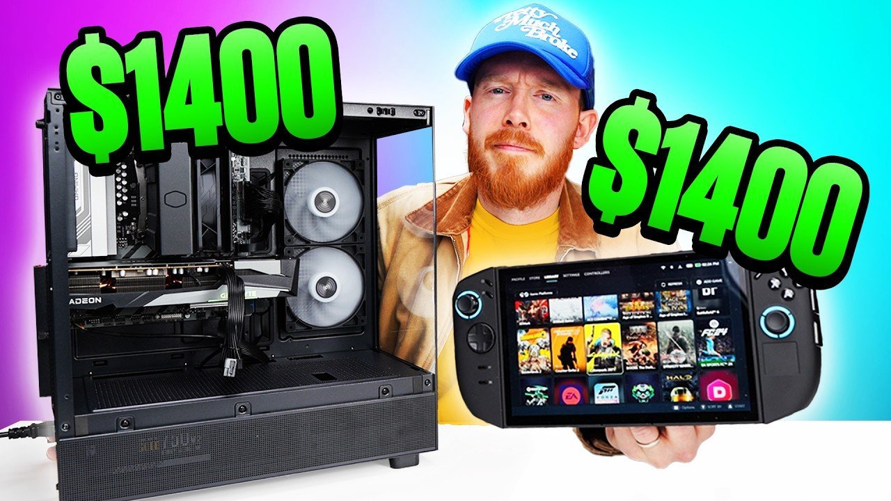 PC para jogos de US$ 1.400 versus portátil de US$ 1.400: comparação de desempenho de jogos