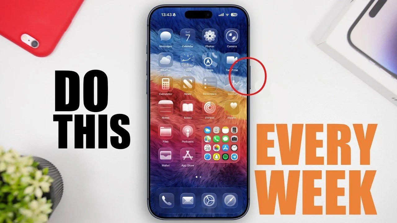 Por que você deve reiniciar seu iPhone toda semana