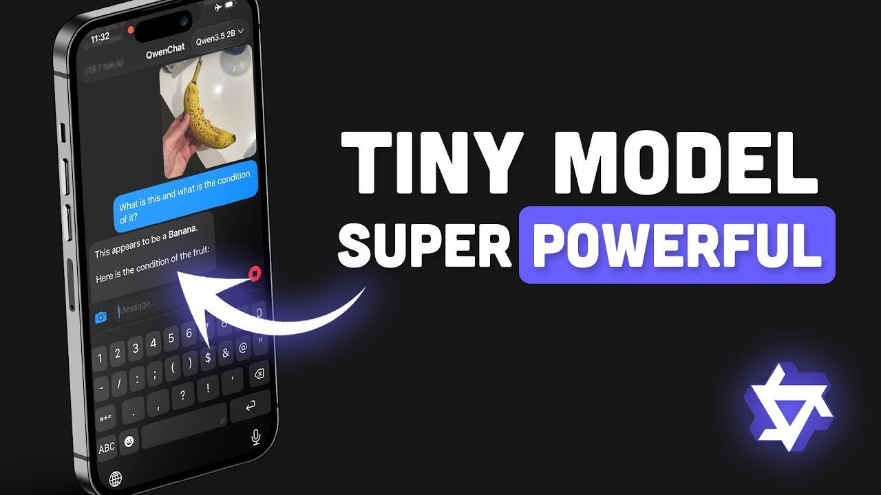 Qwen 3.5: modelo 0.8B AI funciona offline no iPhone 14 Pro.