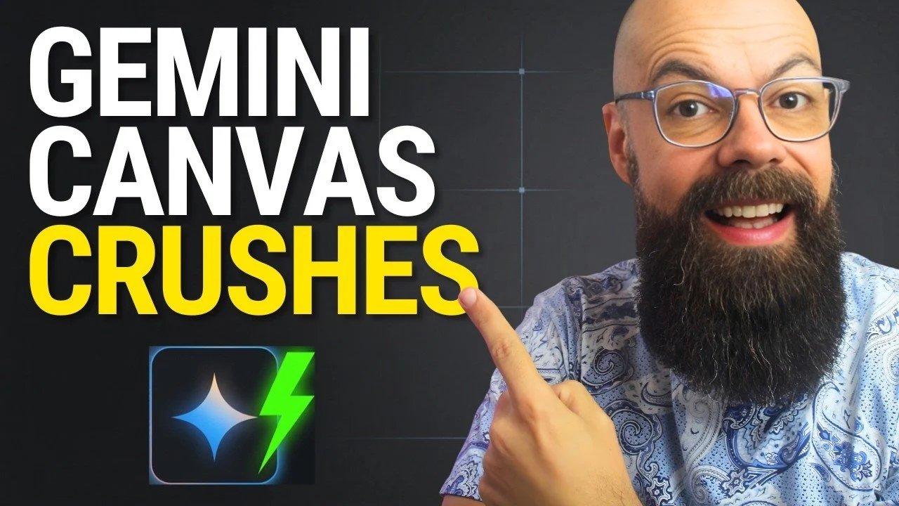 Recursos de produtividade do Gemini Canvas: rascunho, aplicativos, guia de painéis