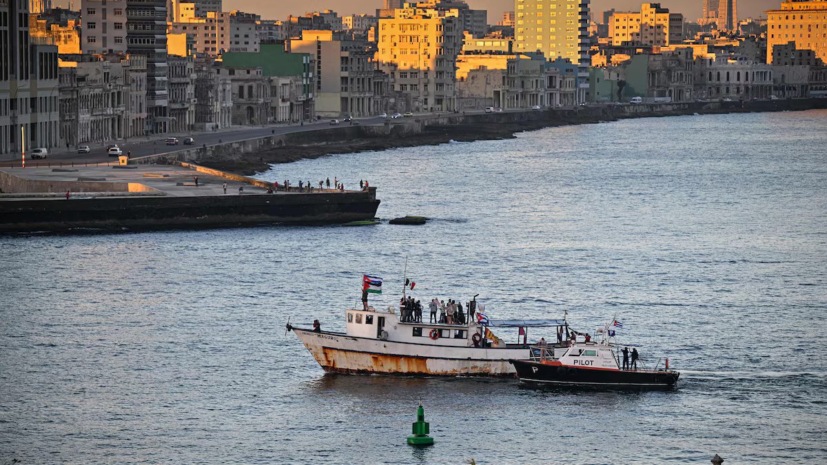 Relatam o desaparecimento de dois barcos que transportavam ajuda humanitária para Cuba