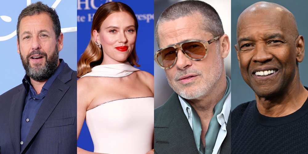 Revelados os 20 atores mais bem pagos de 2025 (nº 1 ganhou US$ 48 milhões!) | Adam Sandler, Brad Pitt, Cameron Diaz, Chris Pratt, Daniel Craig, Denzel Washington, EG, Extended, George Clooney, Jack Black, Jason Bateman, Jason Momoa, Jennifer Aniston, John Cena, Leonardo DiCaprio, Mark Wahlberg, Millie Bobby Brown, Reese Witherspoon, Rob Mac, Scarlett Johansson, Apresentação de slides, Tom Cruise, Tom Hardy | Notícias e fofocas sobre celebridades | Entretenimento, fotos e vídeos