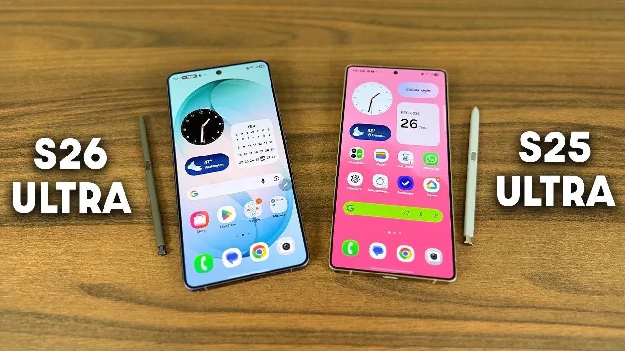 Samsung Galaxy S26 Ultra e S25 Ultra: especificações completas