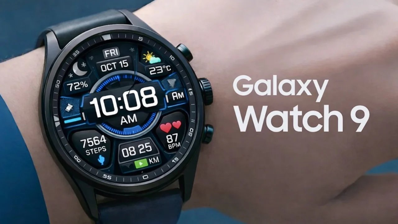 Samsung Galaxy Watch 9: especificações e Snapdragon Wear Elite.