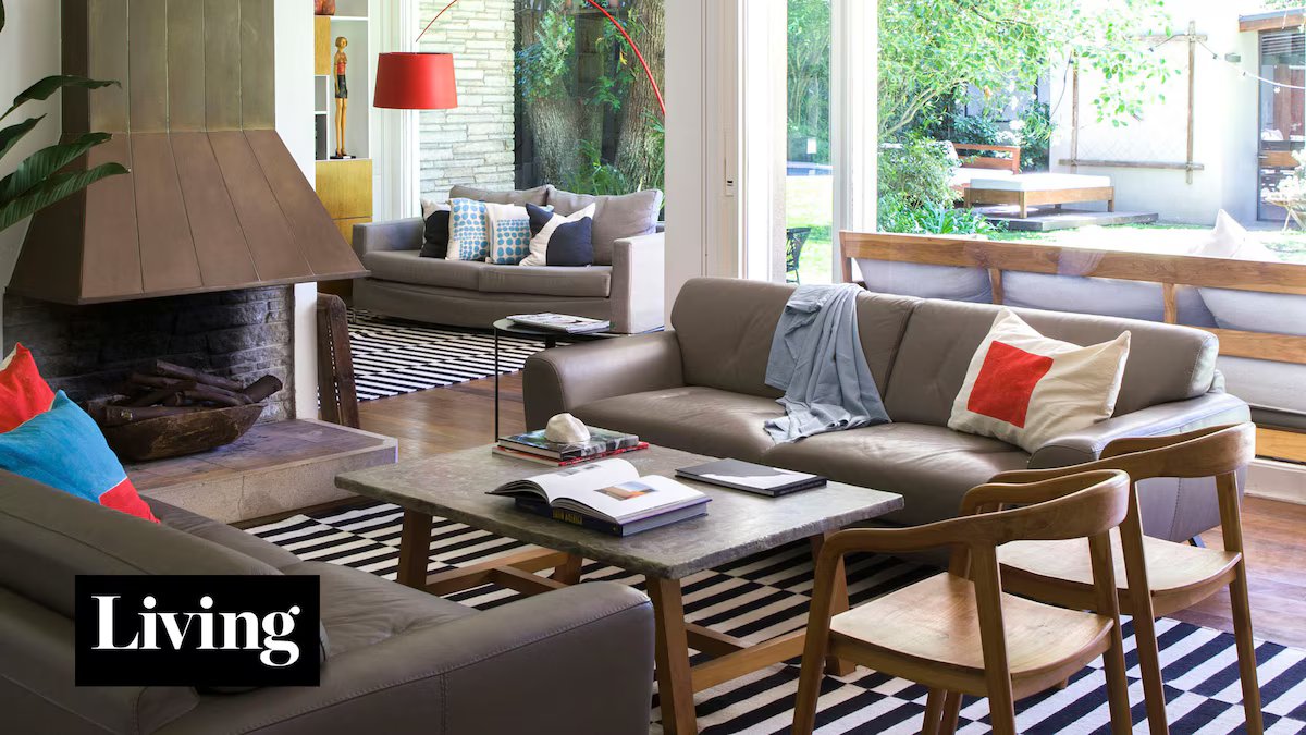 “Sempre amamos as casas dos anos 70 e esta mantém alguns dos detalhes ousados ​​daquela época.”