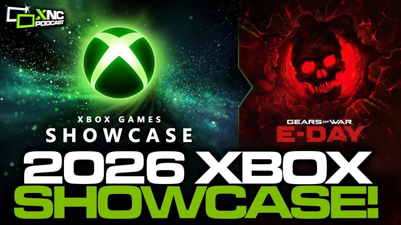 Showcase oficial de jogos do Xbox 2026 e Gears E-Day Direct