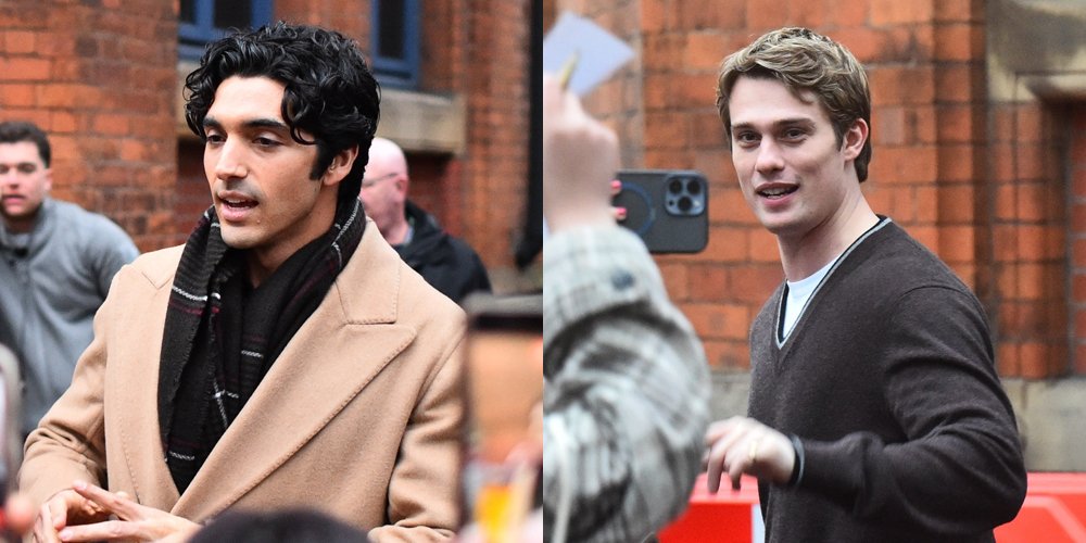 Taylor Zakhar Perez e Nicholas Galitzine foram vistos cumprimentando os fãs no último dia de filmagem da sequência de ‘Red, White & Royal Blue’! | Nicholas Galitzine Vermelho Branco e Azul Royal Casamento Vermelho Branco e Real Taylor Zakhar Perez | Notícias e fofocas sobre celebridades | Entretenimento, fotos e vídeos