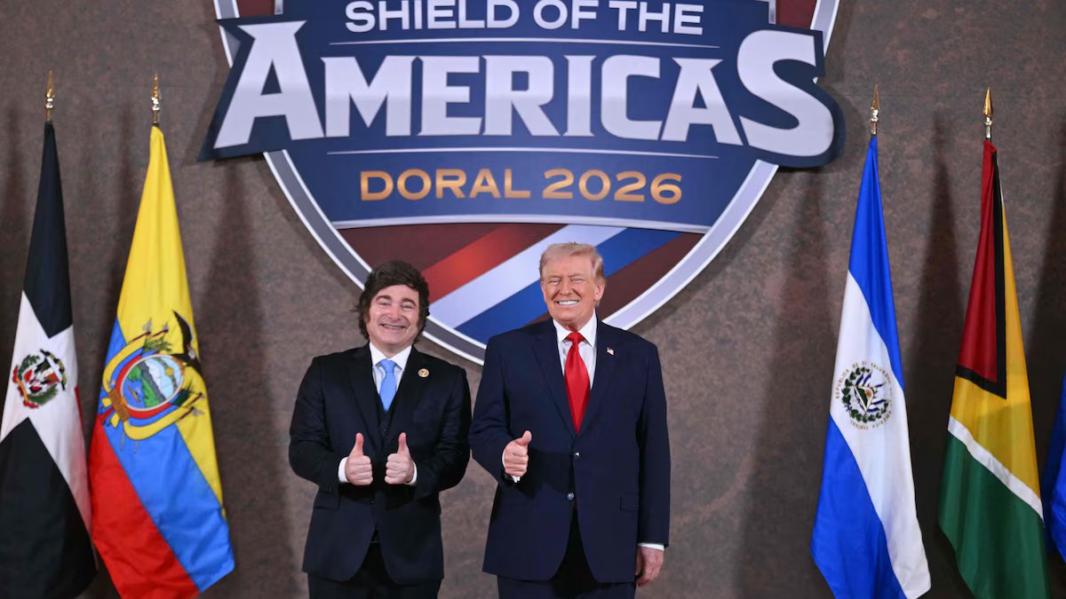 Trump anunciou a criação de uma “coligação antidrogas” na abertura da cimeira “Shield of America”.