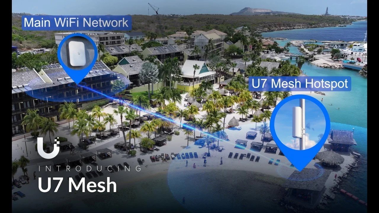 Ubiquiti U7 Mesh Wi-Fi 7 Mesh AP: Novo design de antena e alcance 3x