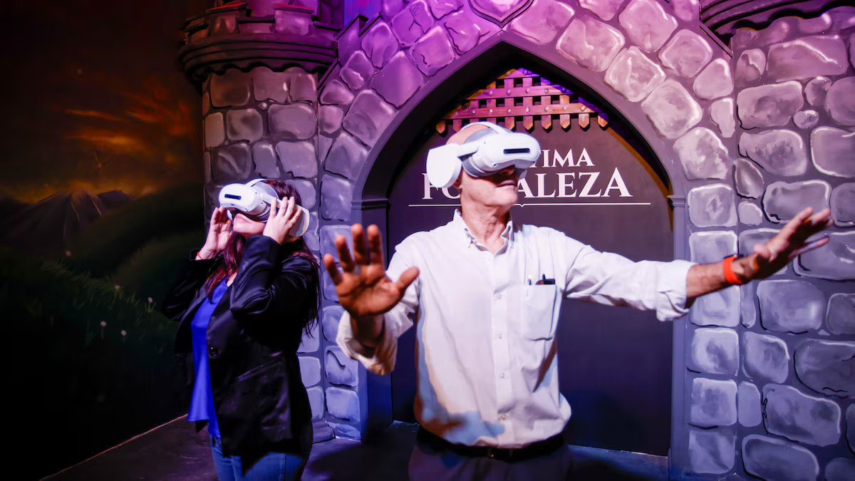 Uma nova aventura épica no centro de realidade virtual de Buenos Aires
