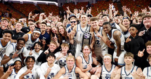 Utah State enfrentará Villanova no torneio da NCAA com nove titulares – Deseret News