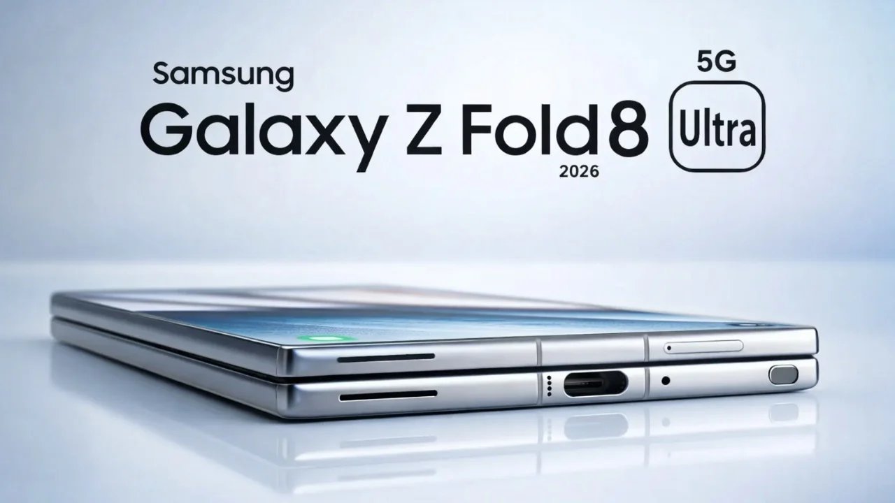 Vazamento do Galaxy Z Fold 8: bateria de 5.000mAh e design 200g mais leve