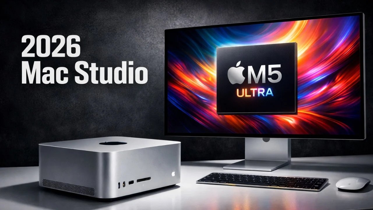 Vazamentos do M5 Ultra Mac Studio: vídeo 8K e benchmark de GPU