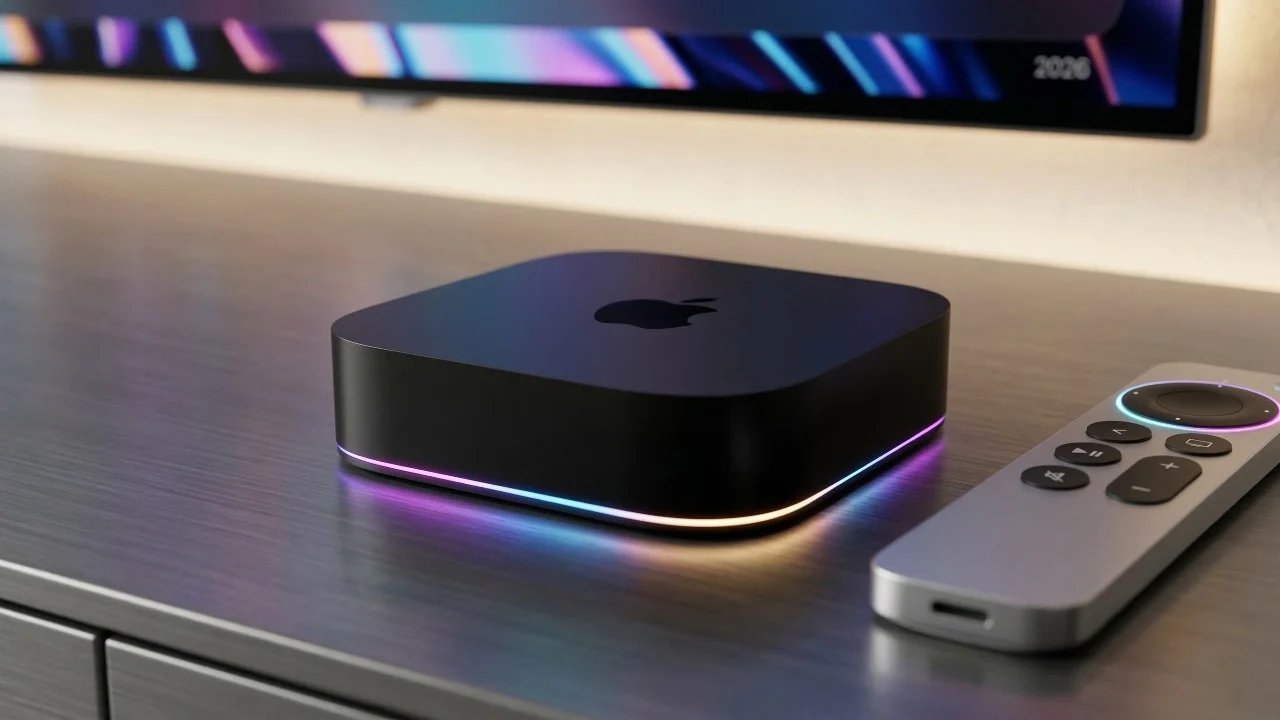 em 2026, Apple TV 4K atrasado: hardware pronto, Siri ausente