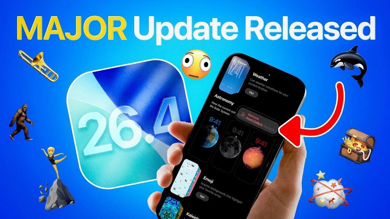 iOS 26.4: 7 novos recursos e configurações para experimentar primeiro no iPhone