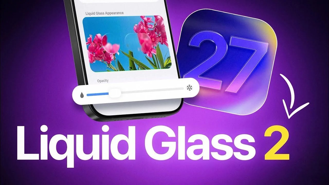 iOS 27 Liquid Glass Slider: Como controlar a transparência do iPhone