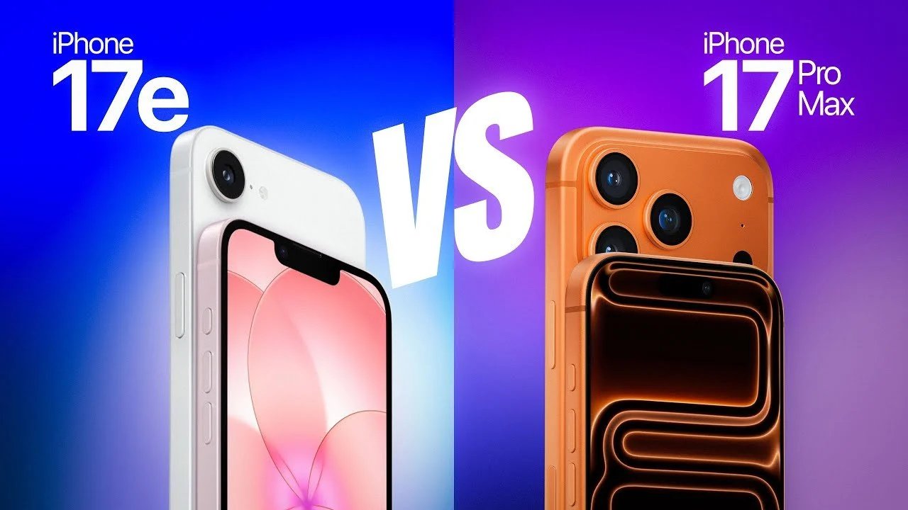 iPhone 17e e iPhone 17 Pro Max: especificações, bateria, preço