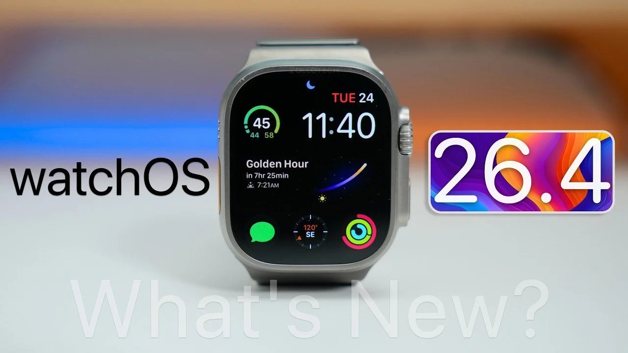 watchOS 26.4 lançado: novos treinos com um toque e correções de bugs