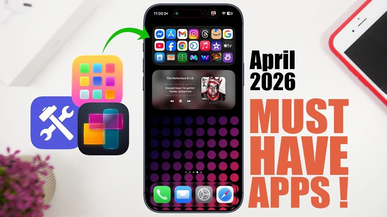 8 aplicativos obrigatórios para iPhone em 2026 em abril