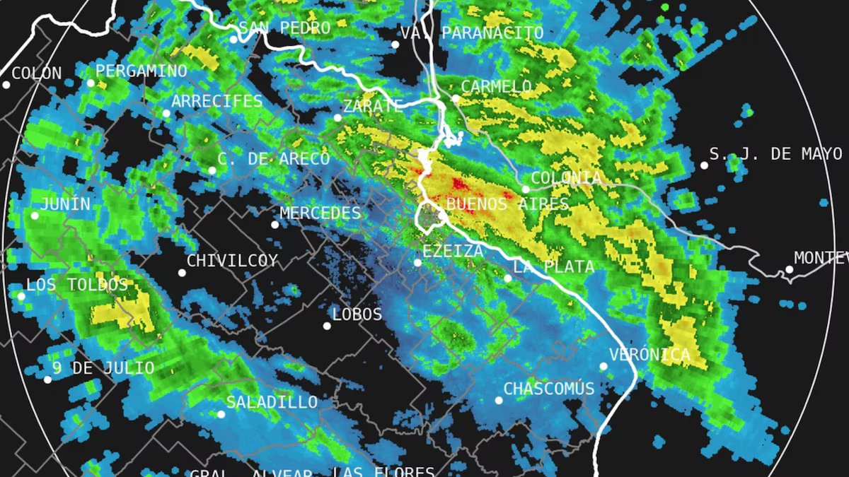 A que horas vai chover hoje, segunda-feira, 6 de abril?
