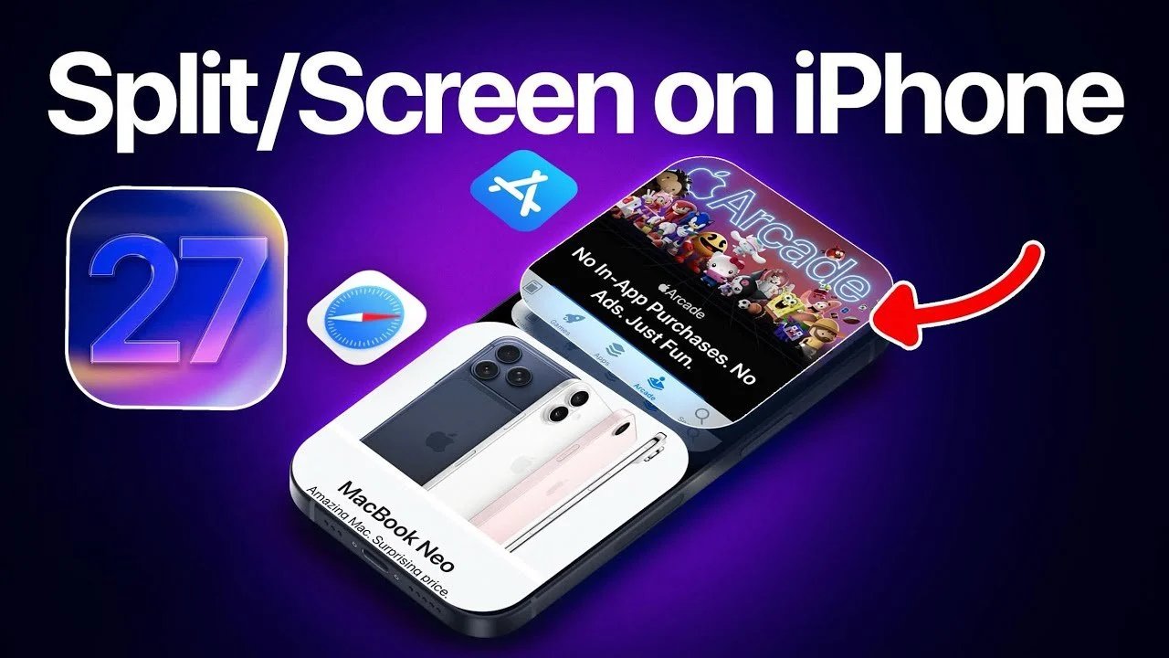 A tela dividida do iPhone realmente funciona em 2026? Verdadeiro