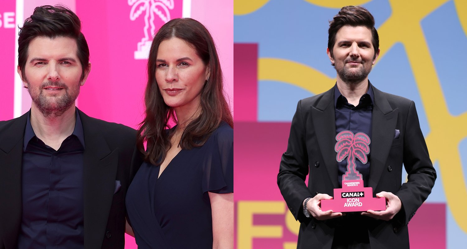 Adam Scott é apoiado pela esposa Naomi ao ser homenageado com o Prêmio Canal + Icon no Festival de Cinema de Cannes de 2026! | Adam Scott, fotos do evento | Notícias e fofocas sobre celebridades | Entretenimento, fotos e vídeos