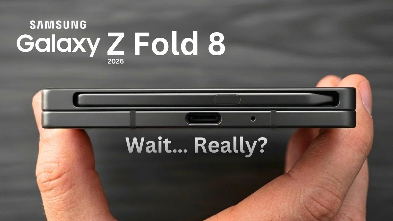 Adeus, Crease? O design e as especificações do Galaxy Z Fold 8 vazaram