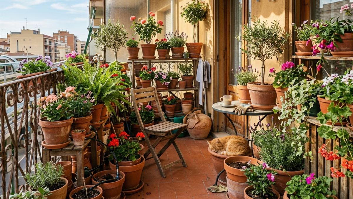 Adeus às tigelas tradicionais. Uma nova forma de decorar varandas, que está na moda em 2026.