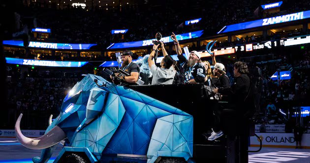 Antes do primeiro jogo dos playoffs da Stanley Cup, Utah Mammoth Zamut já é um ícone – Deseret News