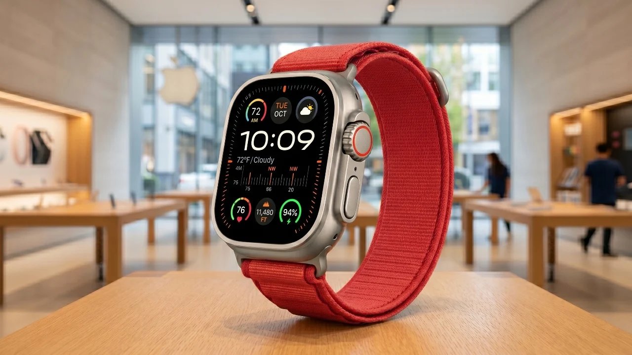 Apple Watch Ultra 4 vazou: Touch ID, design N240 e muito mais