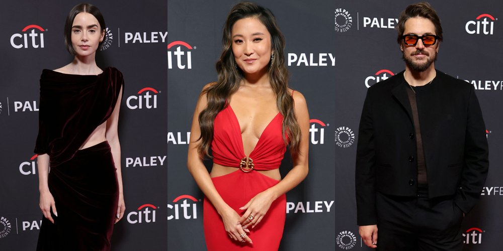 As estrelas de ‘Emily in Paris’ Lily Collins, Ashley Park, Lucas Bravo e mais vão para o PaleyFest, locais da 6ª temporada revelados! | Ashley Park, Bruno Gouery, Emily em Paris, Emily em Paris 6ª temporada, Lily Collins, Lucas Bravo, Lucien Laviscount, Netflix, Samuel Arnold, Televisão | Notícias e fofocas sobre celebridades | Entretenimento, fotos e vídeos