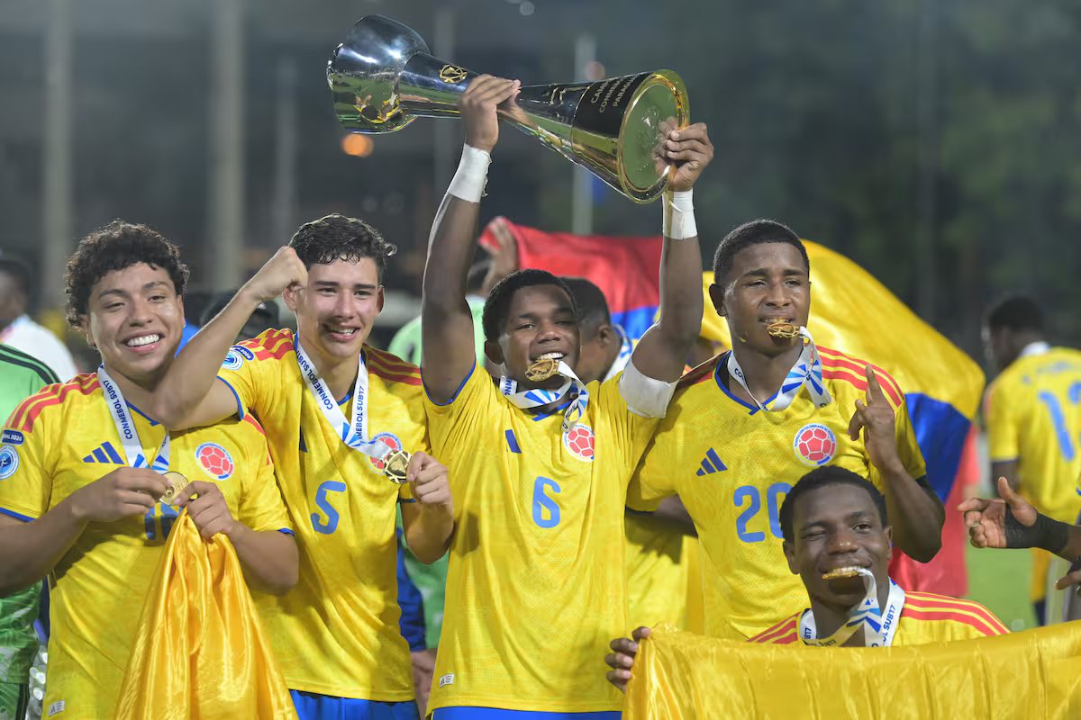 Assim ficou a tabela histórica dos campeões sul-americanos sub-17 após o título da Colômbia