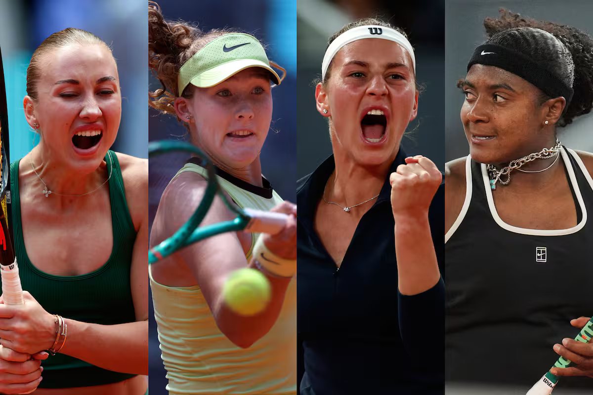 Assim ficou o sorteio das semifinais femininas do Madrid Masters 1000 2026.