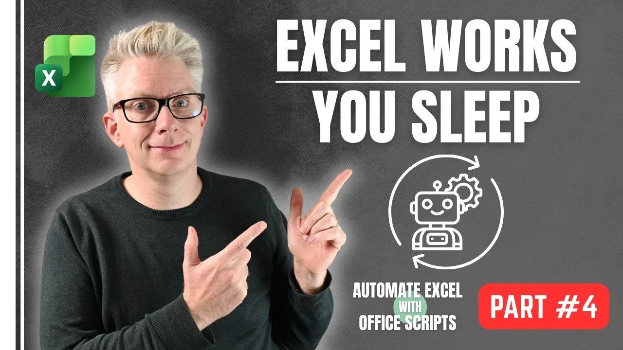 Automação do Excel com zero clique no Microsoft 365 com scripts