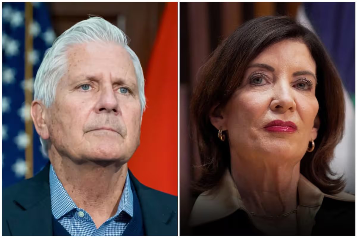 Blakeman x Hochul. Uma promessa de campanha republicana sobre um caso que divide Nova York