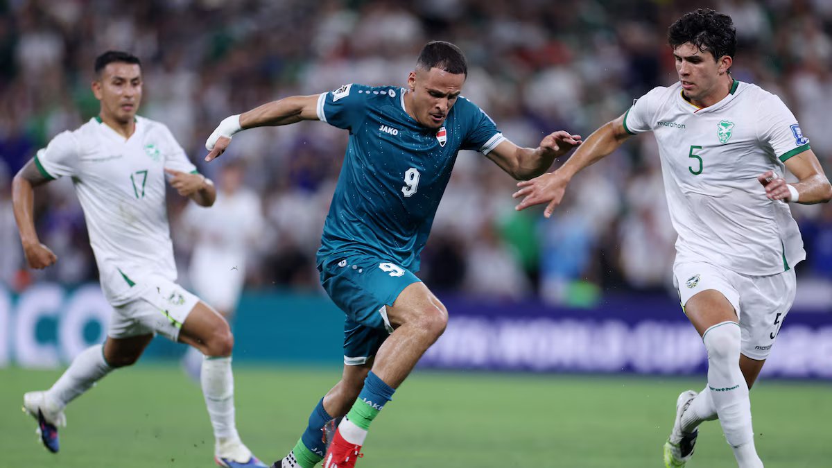 Bolívia perdeu para o Iraque nos playoffs e foi eliminada da Copa do Mundo de 2026